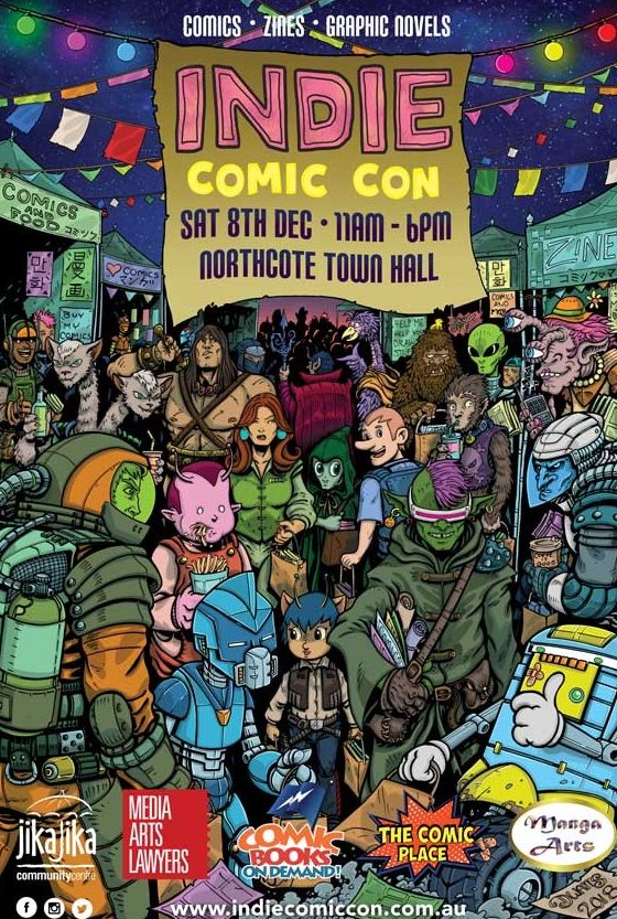 You are currently viewing Indie Comic Con Strikes Back